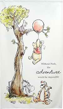 シェニール織　クラッシックプーさん　タペストリー シェニール織 クラッシックプーさん タペストリー 鴻上了見 Into the